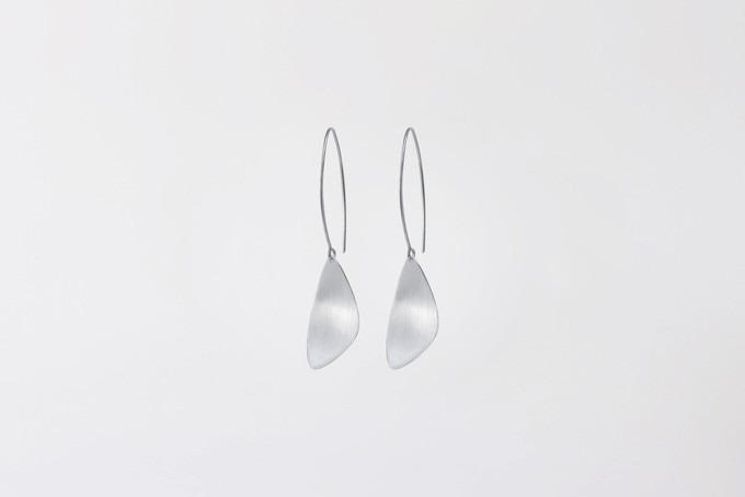 Åland earrings | matte silver from Julia Otilia