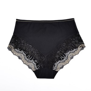 Lurex - High Waisted Silk & Organic Cotton Full Brief from JulieMay Lingerie