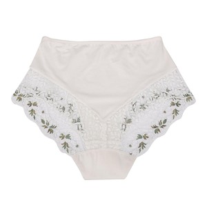 Nova - High Waisted Silk & Organic Cotton Full Brief from JulieMay Lingerie