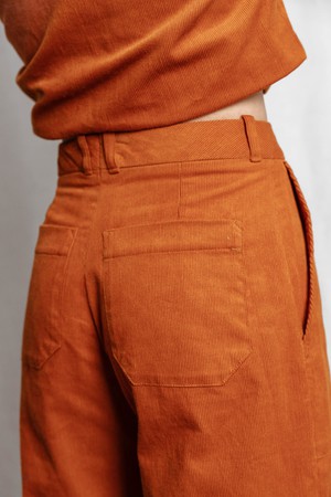 organic cotton corduroy pants Damini Bernstein from Jyoti - Fair Works