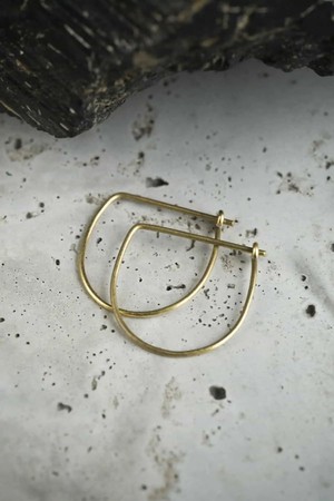 Hoop earrings Chittapur brass from Jyoti - Fair Works