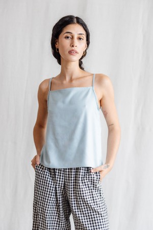 Modal Tank Top Leela Ice Blue from Jyoti - Fair Works