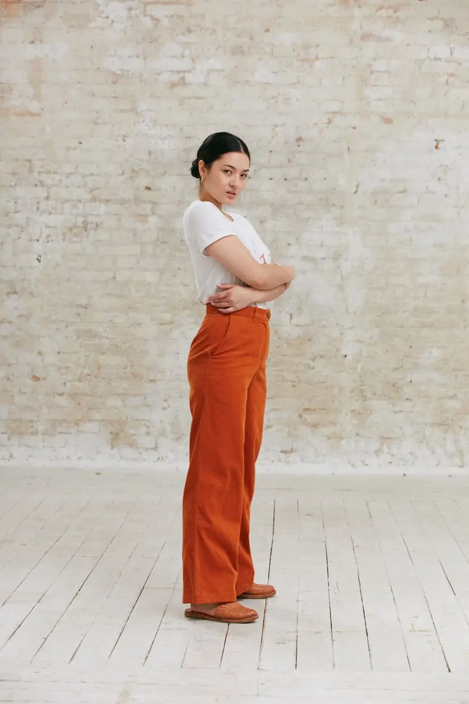 Organic Cotton Corduroy Pants Suhrutam Bernstein from Jyoti - Fair Works