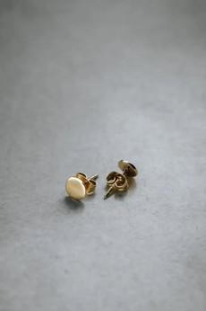 Stud earrings Tek brass via Jyoti - Fair Works