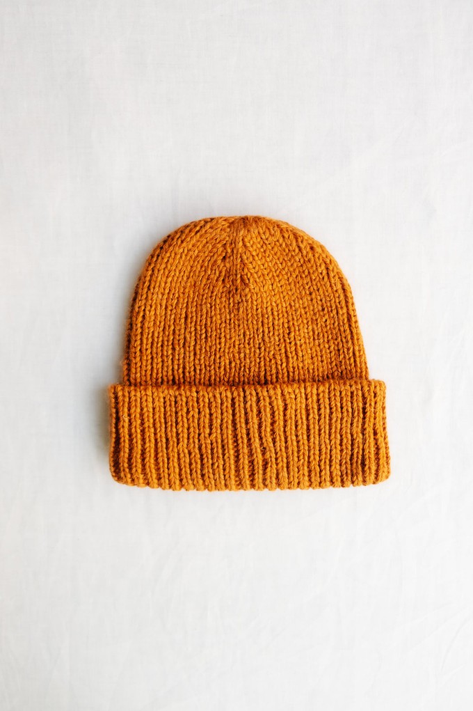 Baby Alpaca Hat Ayacucho Curry from Jyoti - Fair Works