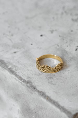 Ring Reva Brass from Jyoti - Fair Works