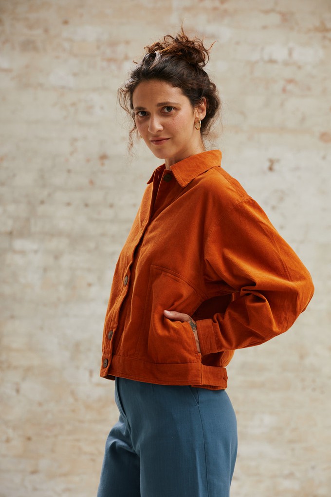 Organic Cotton Corduroy Jacket Khajana Bernstein from Jyoti - Fair Works