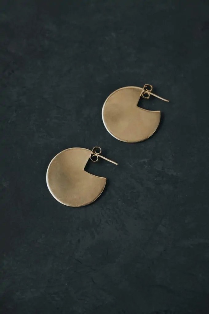 Earring Oshana Brass from Jyoti - Fair Works