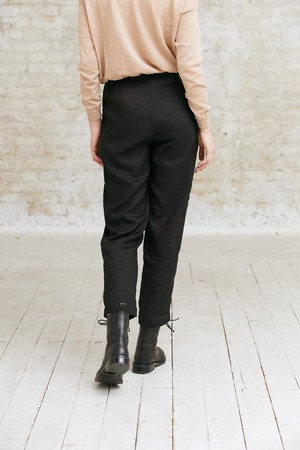 Hemp/Tencel Pants Vihaan Black from Jyoti - Fair Works