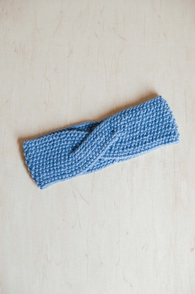 Baby Alpaca Headband Pichul Light Blue from Jyoti - Fair Works