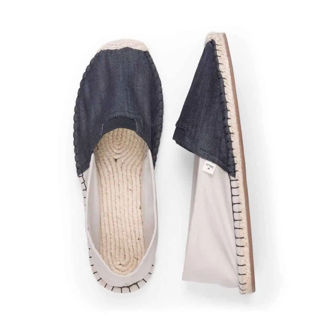 Eburnean Schwarz ExtraFit Espadrilles für Männer from Kingdom of Wow!