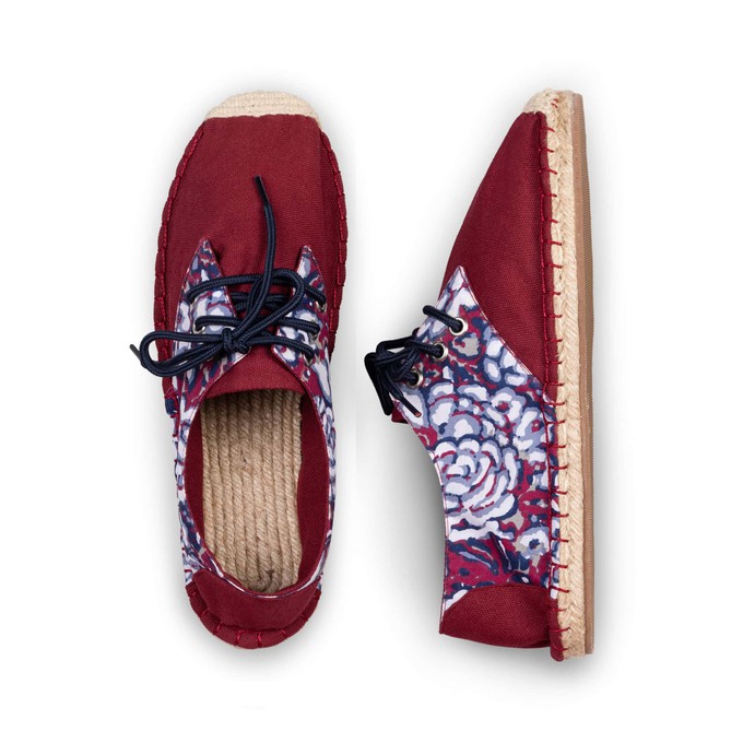 Espadrilles RED DESERT Lace Up für Damen from Kingdom of Wow!