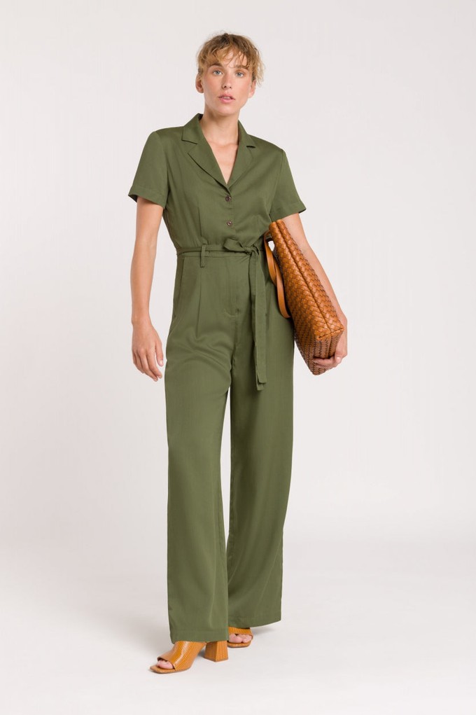 LEONOR JUMPSUIT | FOUR LEAF CLOVER from Kings of Indigo