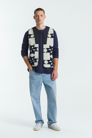 TENJI | WINDMILL JACQUARD from Kings of Indigo