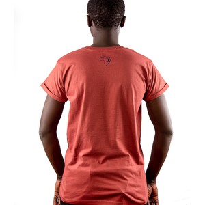 JIKONI Men Shirt Marsala from Kipepeo-Clothing