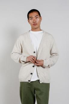 BATSA Wool Cardigan - Oat via KOMODO