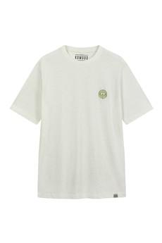 KIN - Organic Cotton Tee Off White via KOMODO