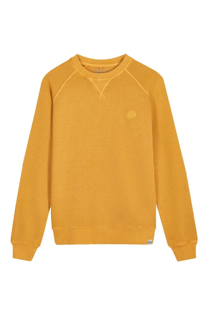 ANTON Women's - Organic Cotton Crew Mustard from KOMODO