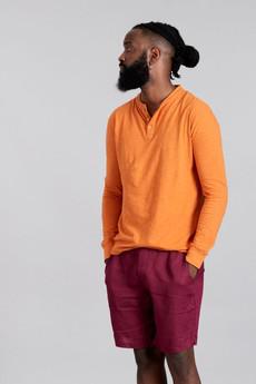 ARLO -  Organic Cotton Top Burnt Orange via KOMODO