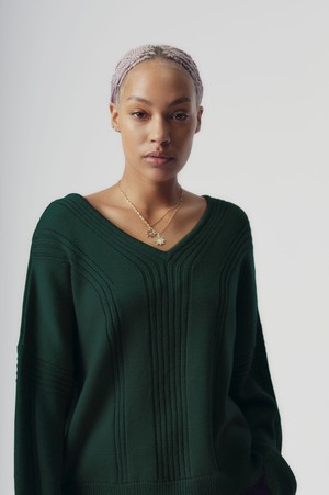 ANYA  Fine Merino Wool Jumper - Ivy from KOMODO