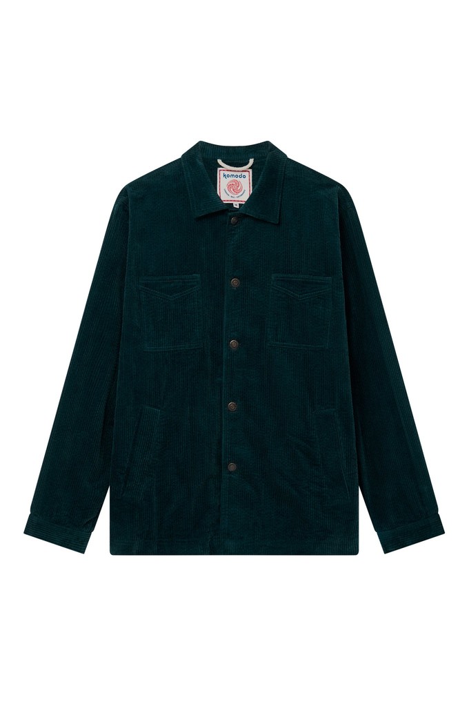 STANLEY Organic Cotton Corduroy Jacket - Marine Green from KOMODO