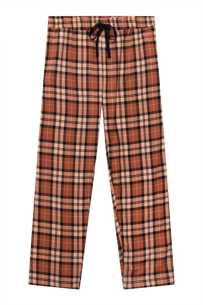 JIM JAM Womens Organic Cotton Pyjama Bottoms - Clay from KOMODO