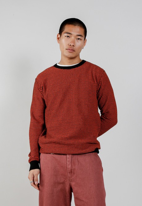 HASAN - Organic Cotton Jumper Orange from KOMODO