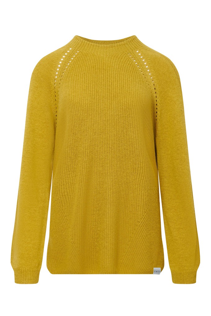 ATLANTA Wool Blend Jumper - Mustard from KOMODO