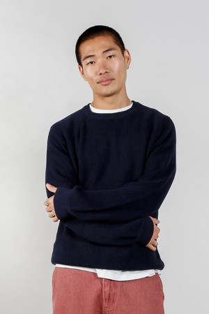 FOG Jumper - GOTS Organic Cotton Navy from KOMODO