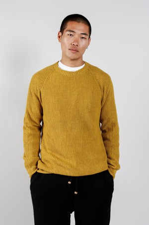 GIOVANNI Wool Blend Jumper - Mustard from KOMODO