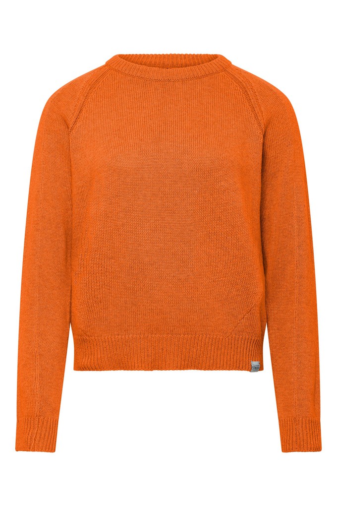 OLA - Organic Cotton Jumper Burnt Orange from KOMODO