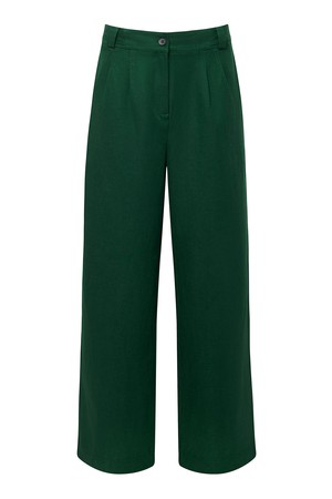 MIRA Tencel Linen Blend Trouser - Marine from KOMODO