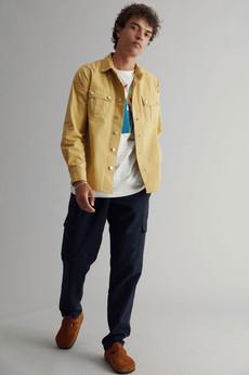 JEAN Organic cotton overshirt - Sand via KOMODO