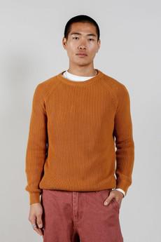 SERGIO - Organic Cotton Jumper Mustard via KOMODO