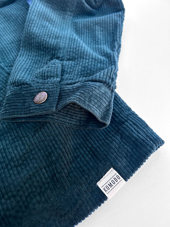 STANLEY Organic Cotton Corduroy Jacket - Marine Green from KOMODO