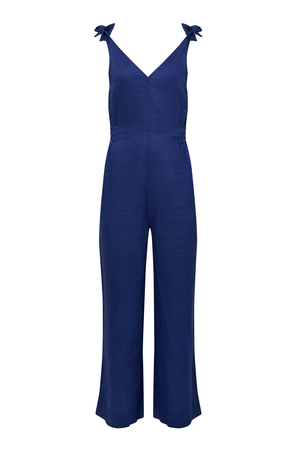 FLOSS - Linen Jumpsuit Navy from KOMODO