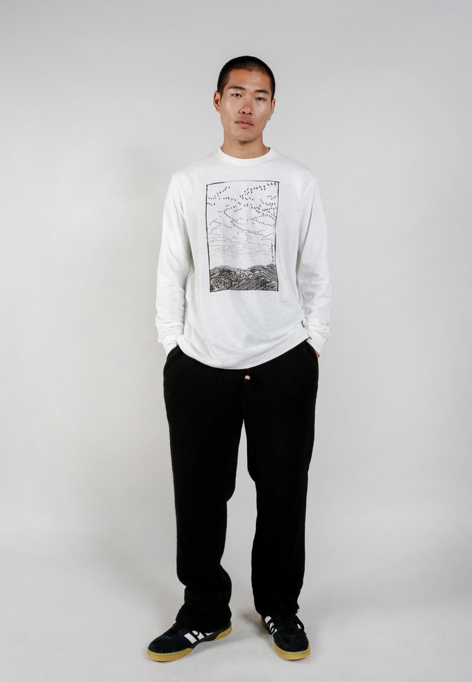 MIGRATION - GOTS Organic Cotton Tee White from KOMODO