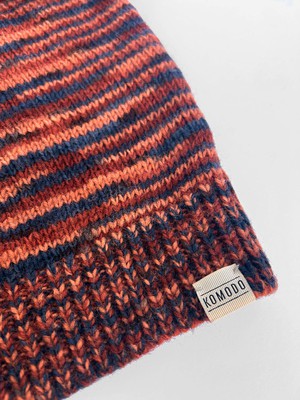 TEMURA Handknit Wool Jumper - Terracotta from KOMODO