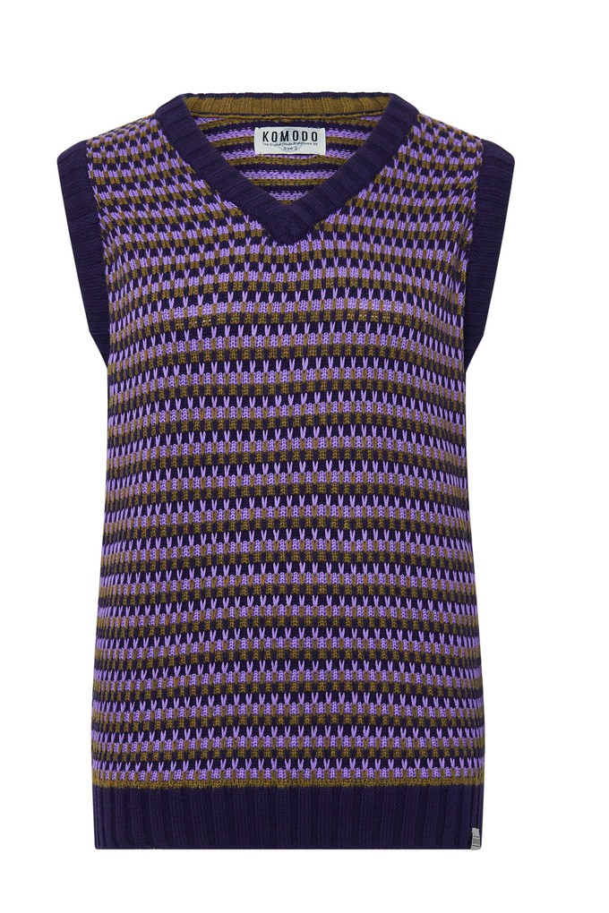 LEXI - Organic Cotton Vest Lavender from KOMODO