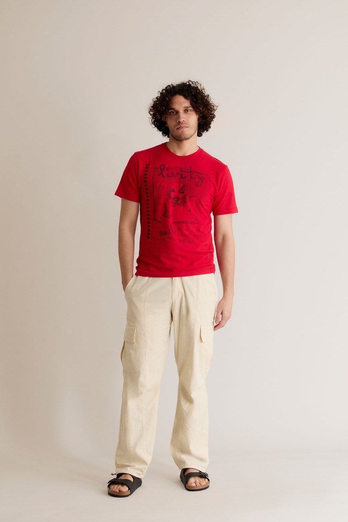 SPIRIT - Hemp Tee by LIVITY Red from KOMODO