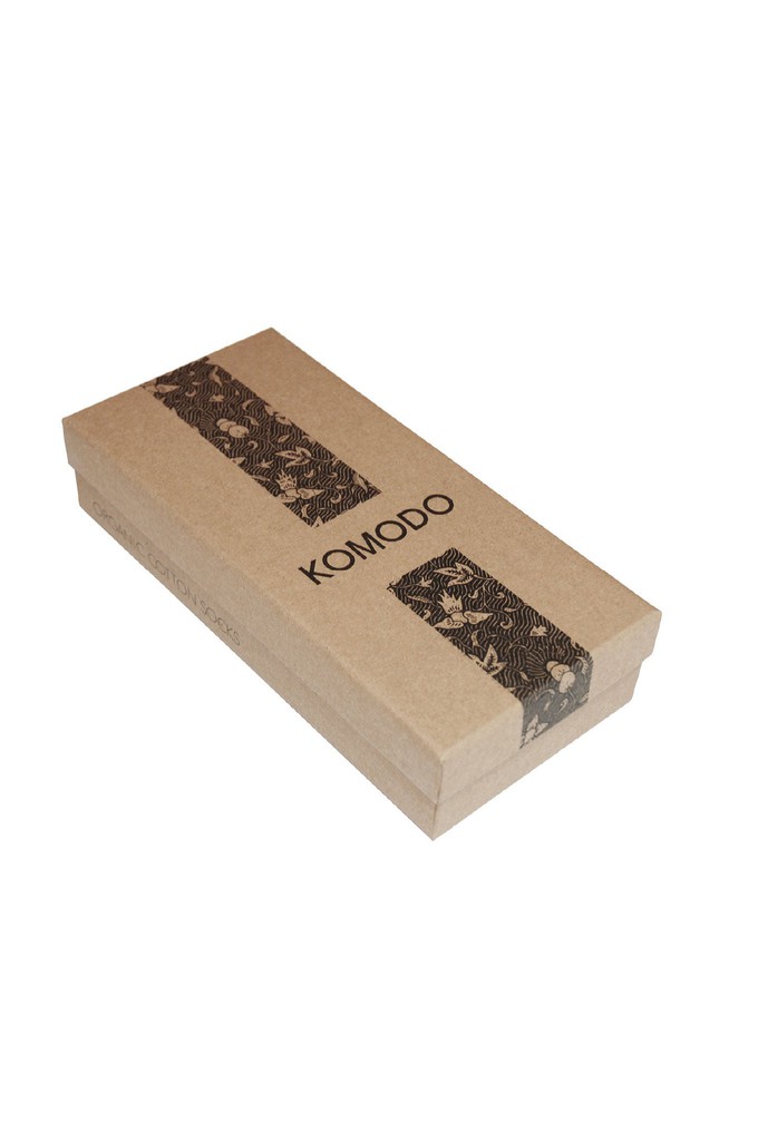 WILD ONES Gift Box - GOTS Organic Cotton Socks from KOMODO