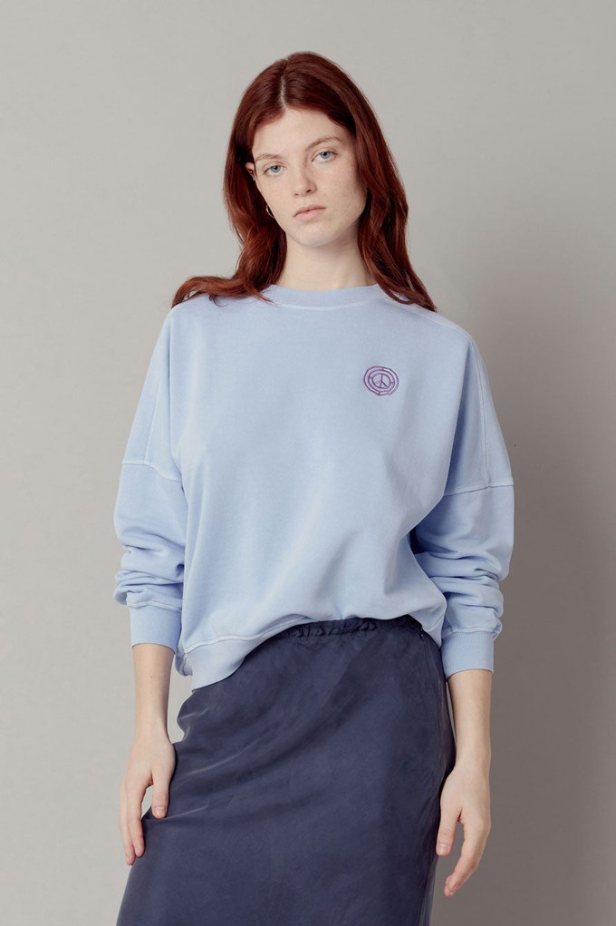 SURF Back Print Organic Cotton Sweatshirt - Lavender from KOMODO