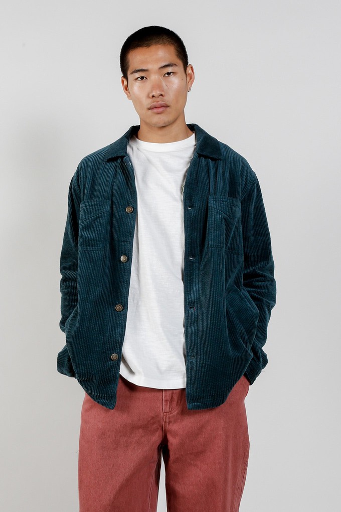 STANLEY Organic Cotton Corduroy Jacket - Marine Green from KOMODO