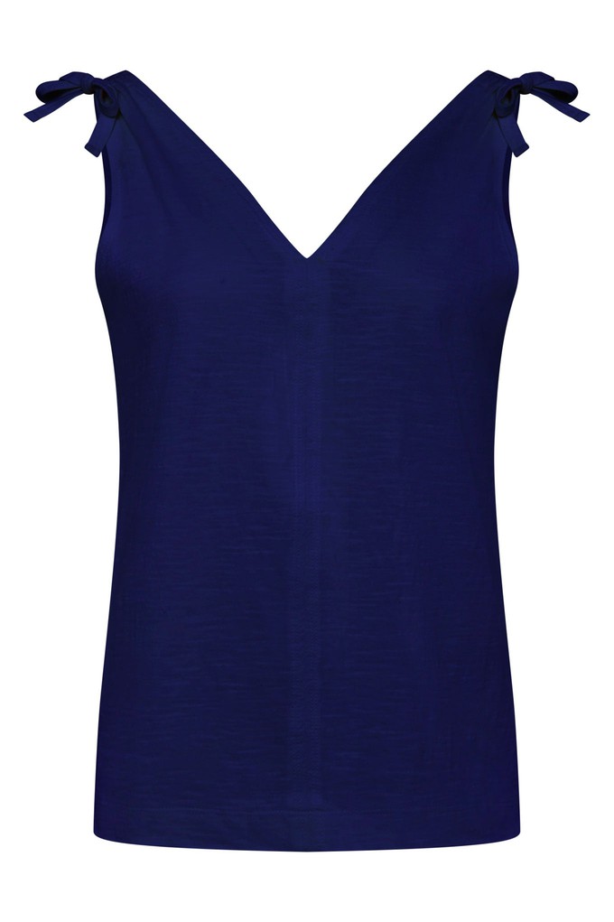 CELIA - Organic Cotton Vest Navy from KOMODO