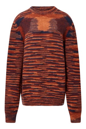 TEMURA Handknit Wool Jumper - Terracotta from KOMODO