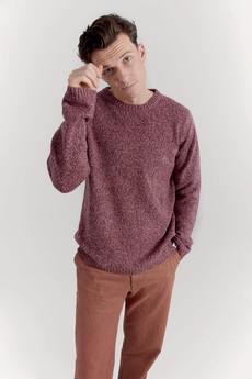 WOLF Merino Wool Jumper - Cherry via KOMODO