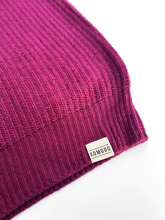 GIOVANNI Wool Blend Jumper - Fuschia from KOMODO