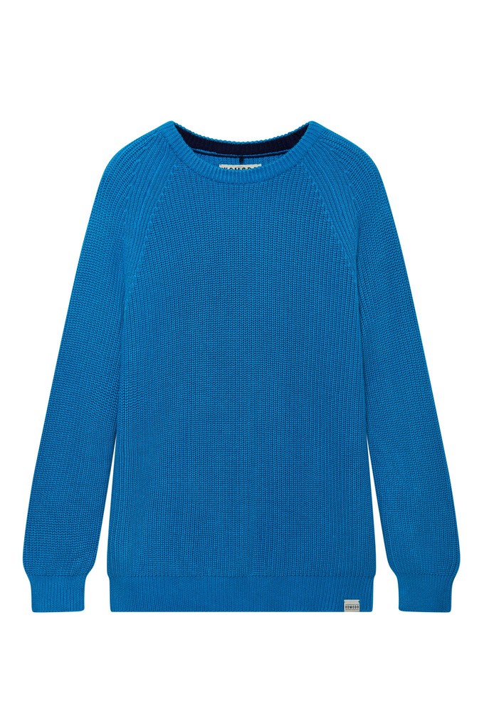 SERGIO - Organic Cotton Jumper French Blue from KOMODO