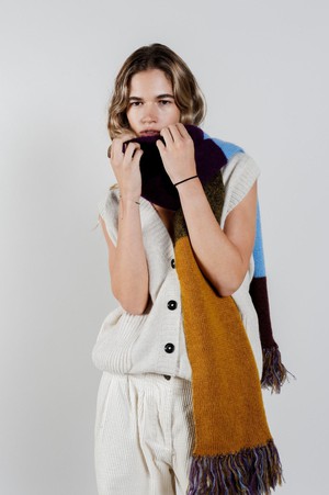 SATOSHI Wool Vest - Oat from KOMODO