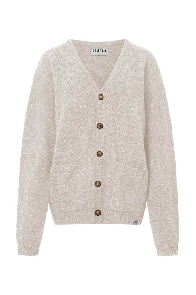 BATSA Wool Cardigan - Oat from KOMODO